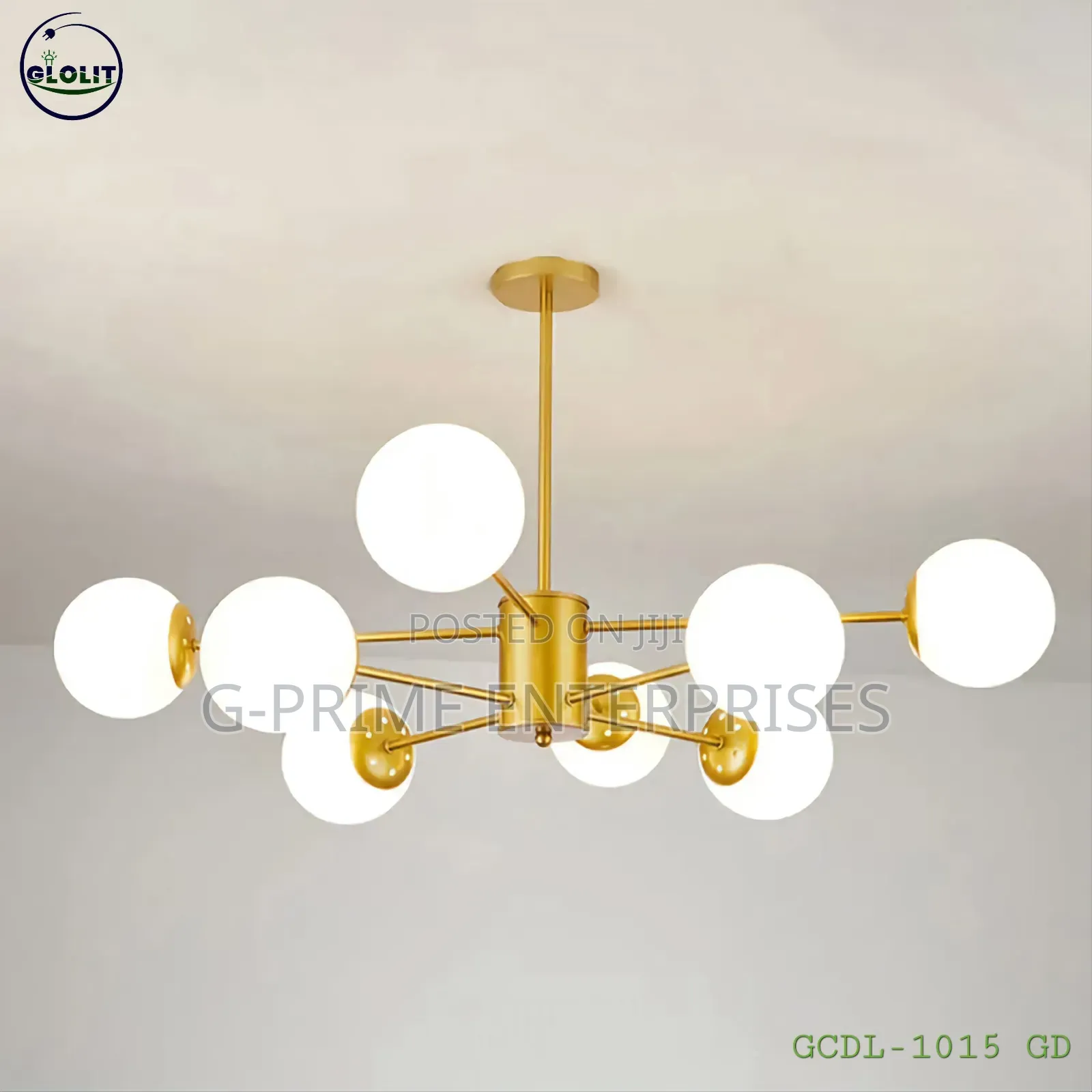 Chandelier Light Lamp -Gold