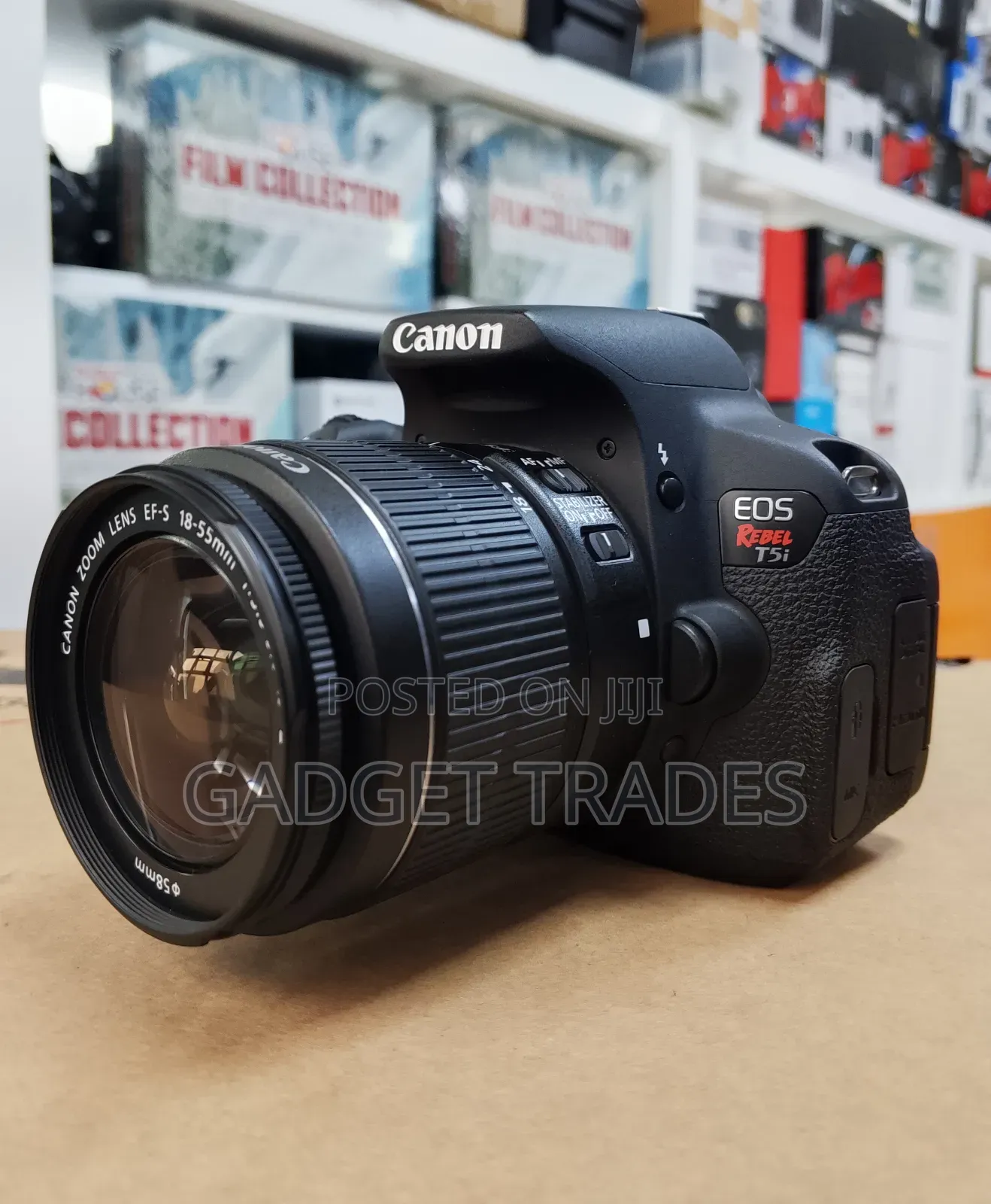 Canon Eos Rebel T5i DSLR Camera With 18-55mm Lens