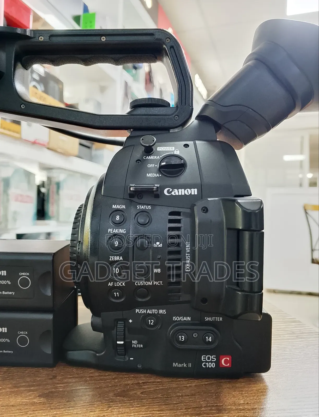 Canon Eos C100 Mark Ii Cinema Eos Camera (Body Only)