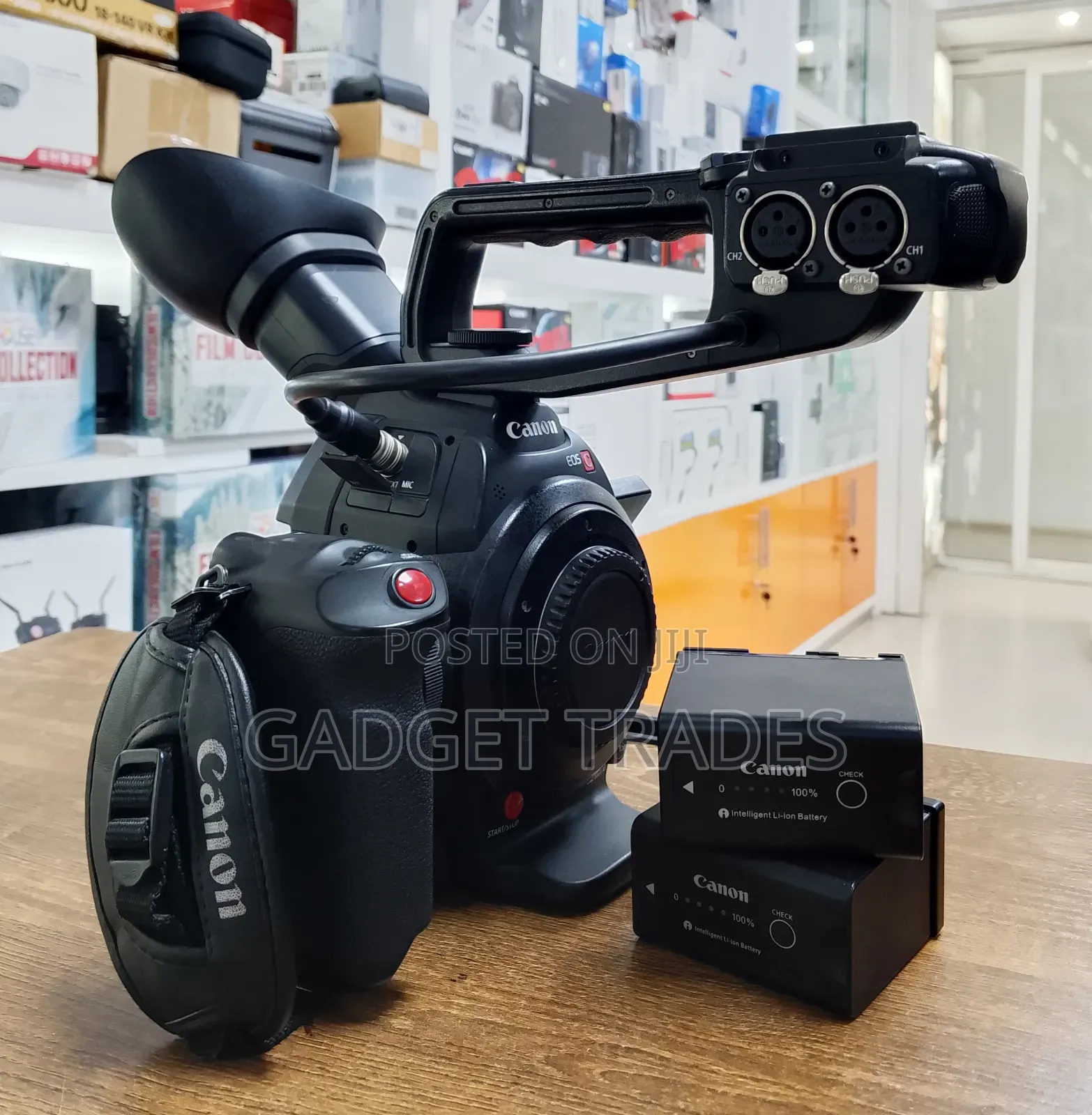 Canon Eos C100 Mark Ii Cinema Eos Camera (Body Only)