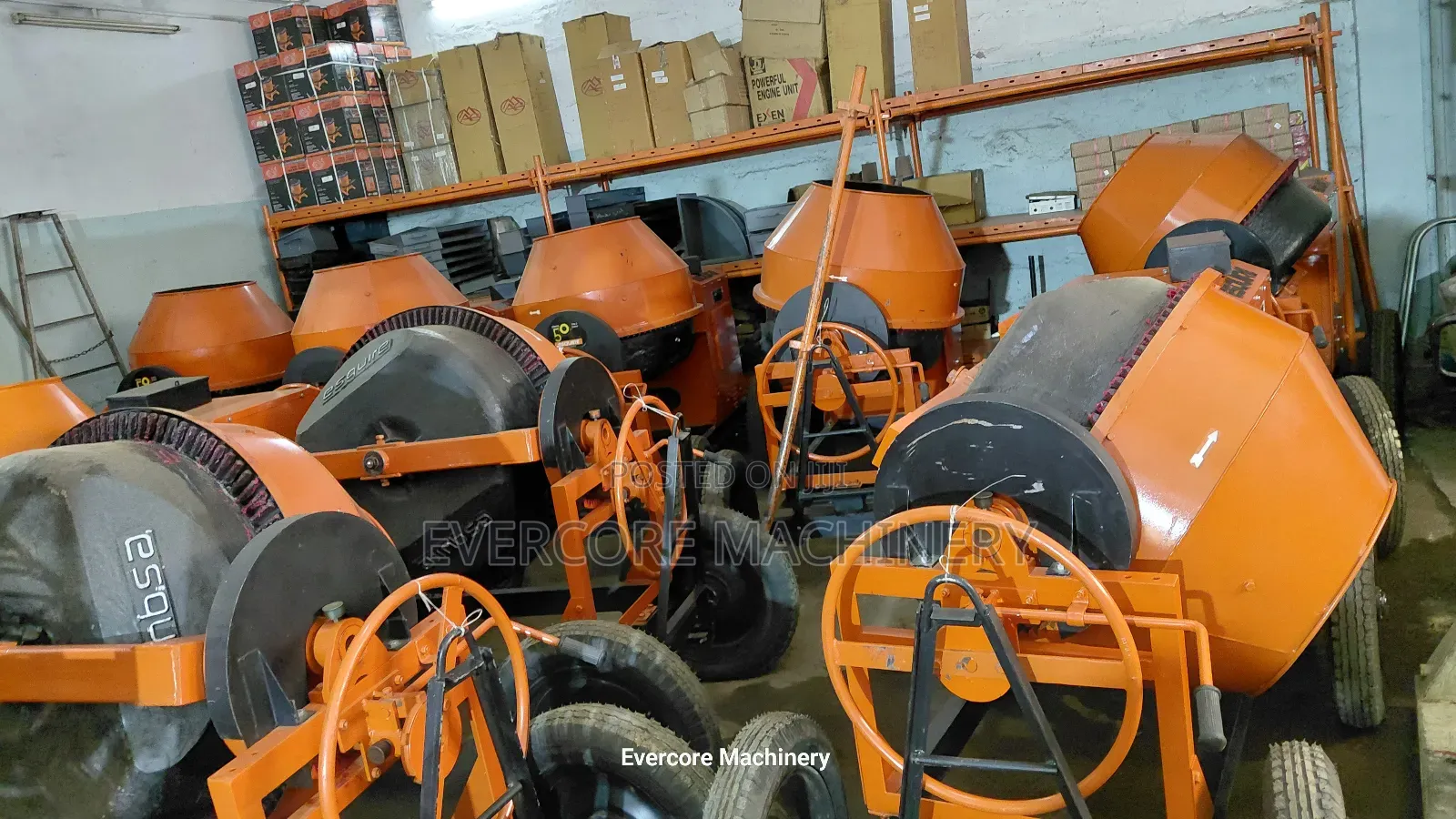 Esquire 500litres Diesel Powered Concrete Mixer .