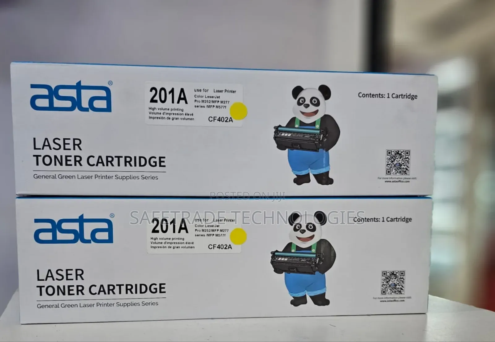 Approved Asta 201a Yellow Toner Cartridge