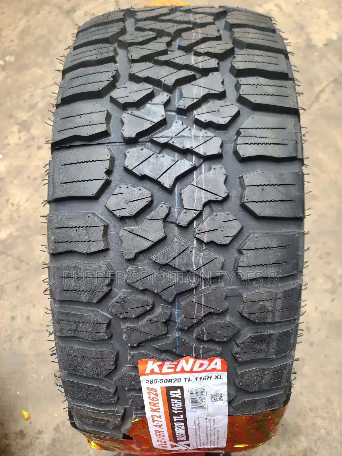 285/50r20 Kenda Tyres Kr628 116 H X/L [All-Terrain ]
