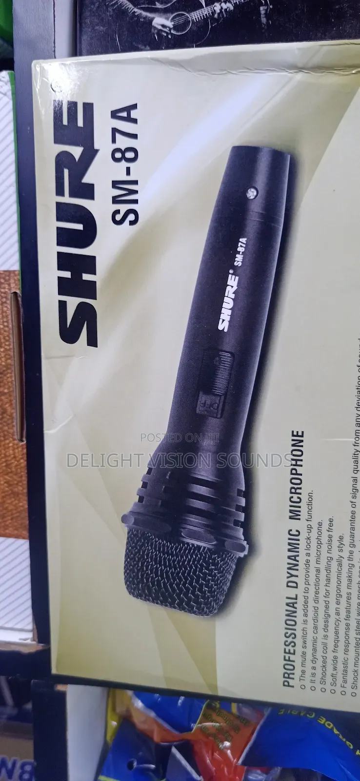 Microphone Shure Wired