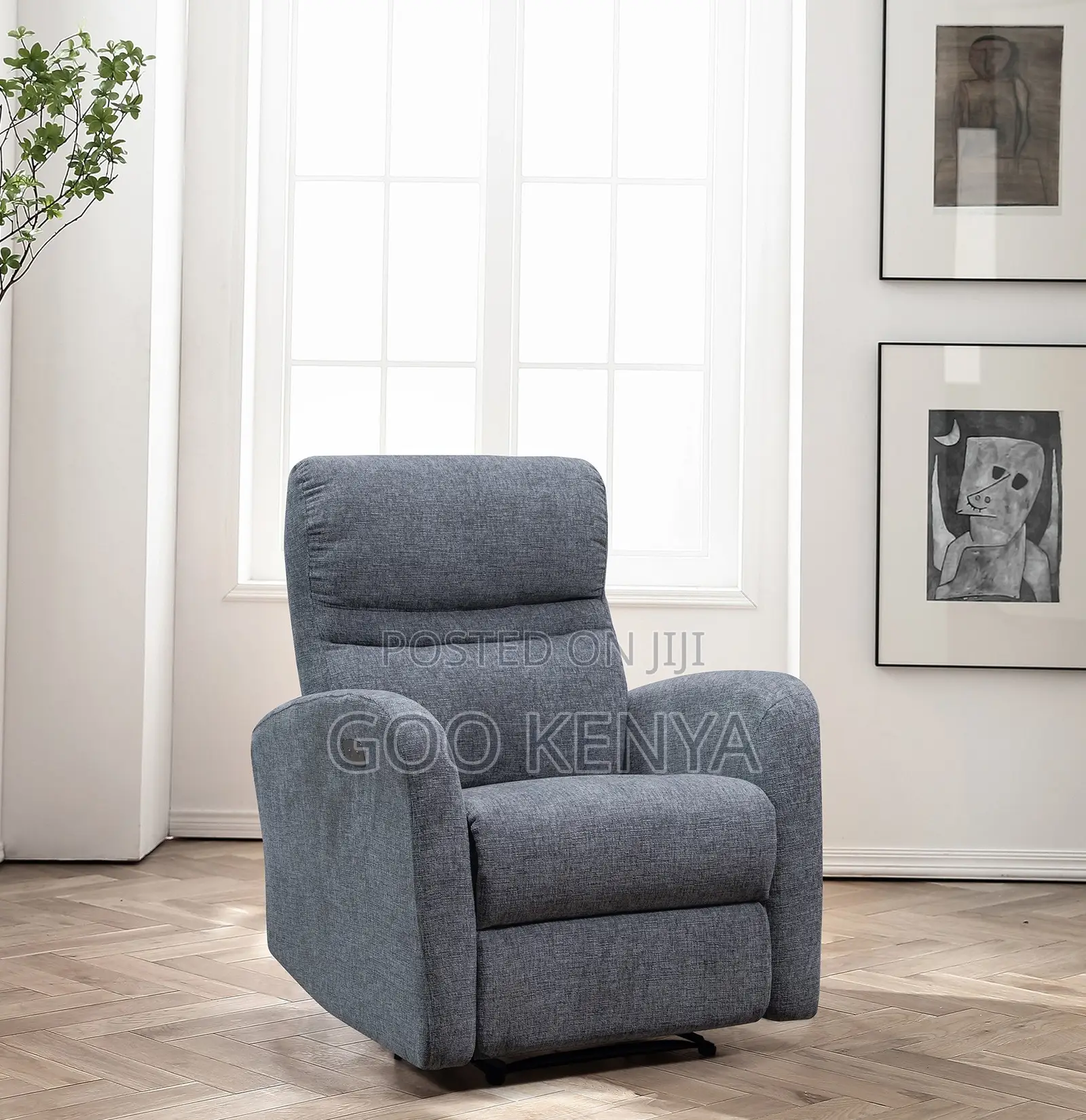 Home Sofa; Comfortable Elder Recliner Sofa With Swivel and Rocking
