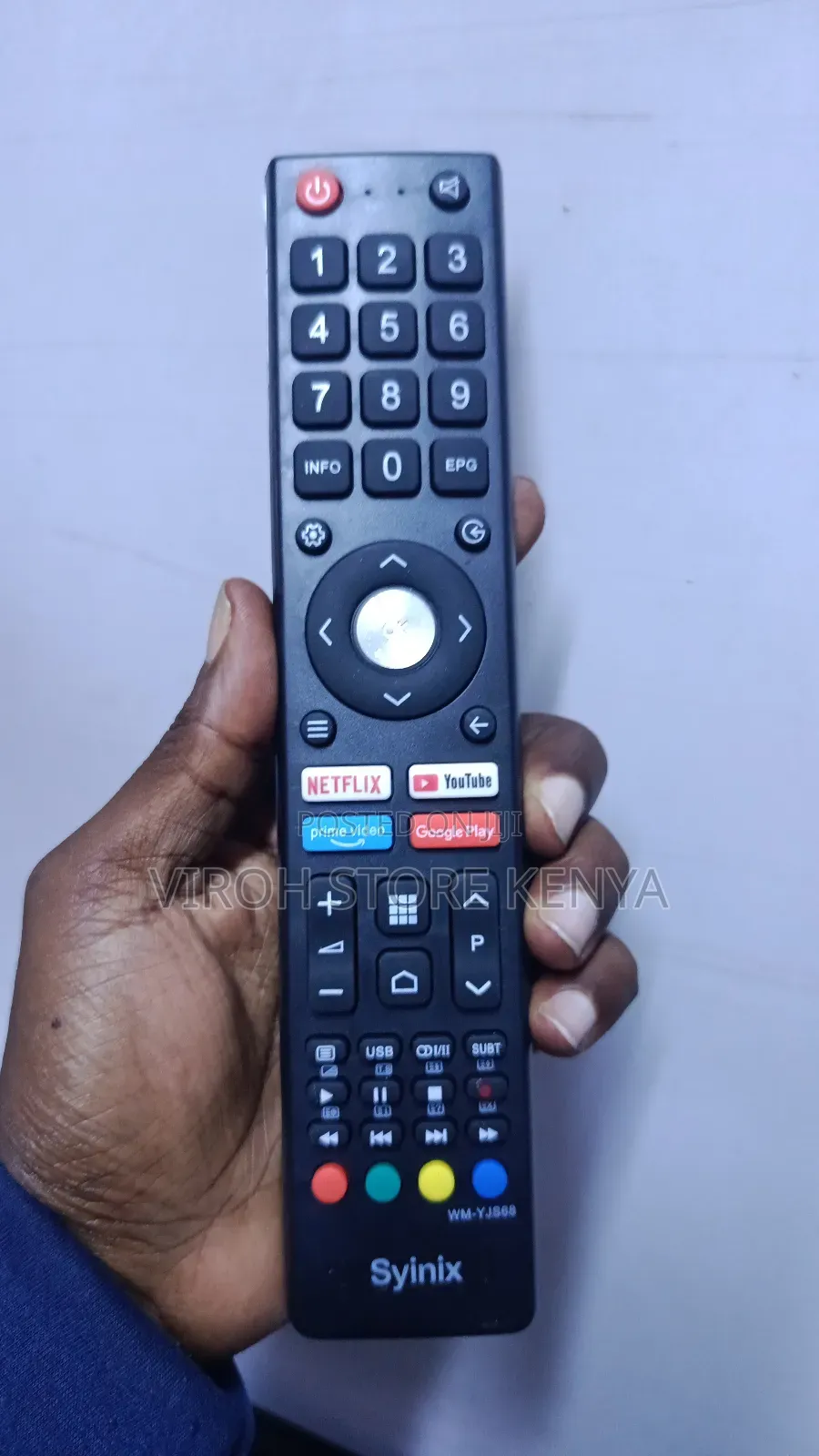 Syinix Smart Tv Remote
