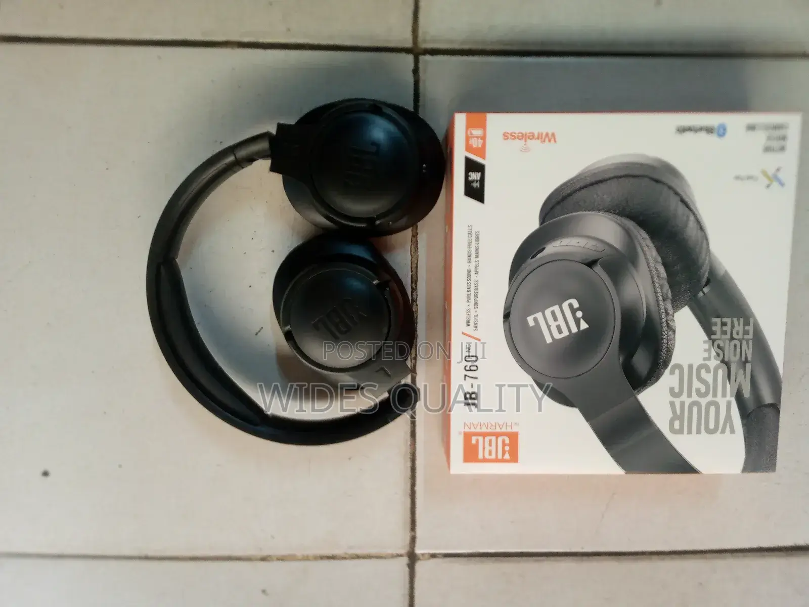 JBL Headphones.Jb 760 Wireless Headphones