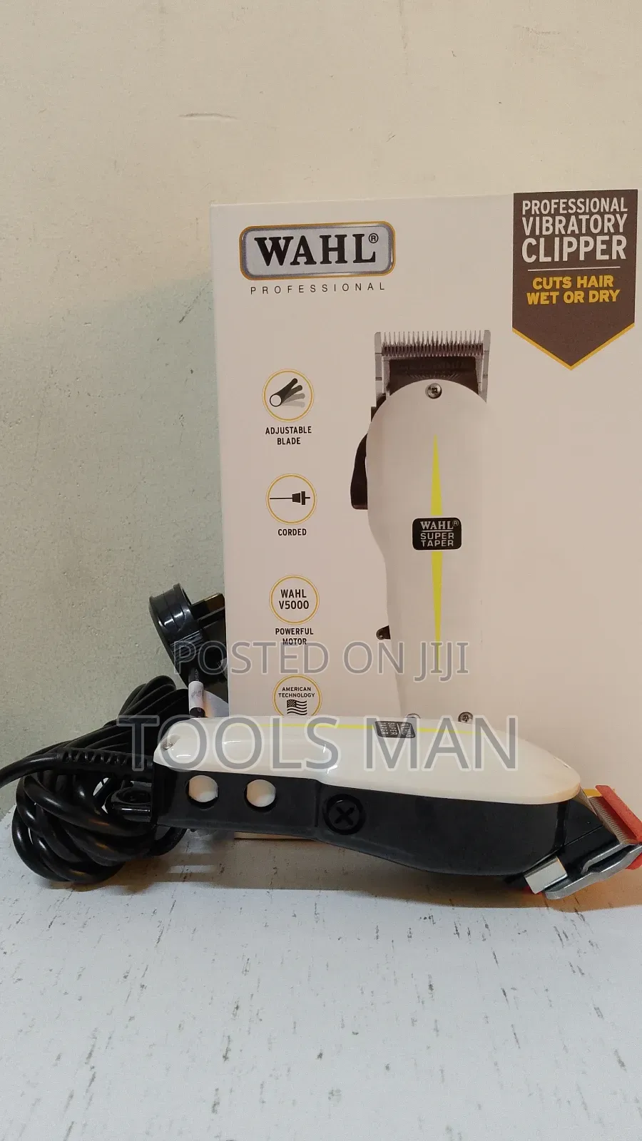 Wahl Professional Super Taper Corded Hair Clipper.