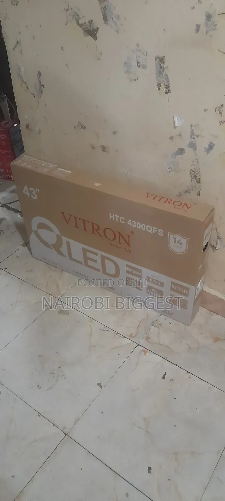 Vitron 43 Qled Smart Television