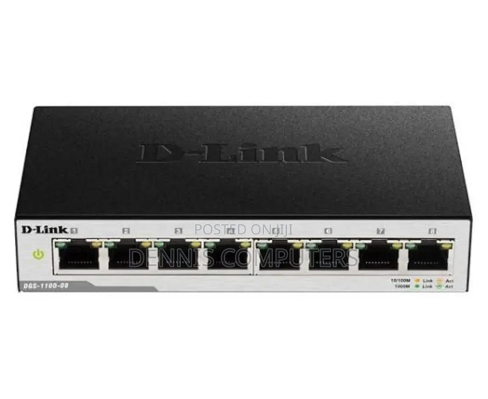 D-Link 8-Port Gigabit Poe Smart Managed Switch -DGS-1100-0