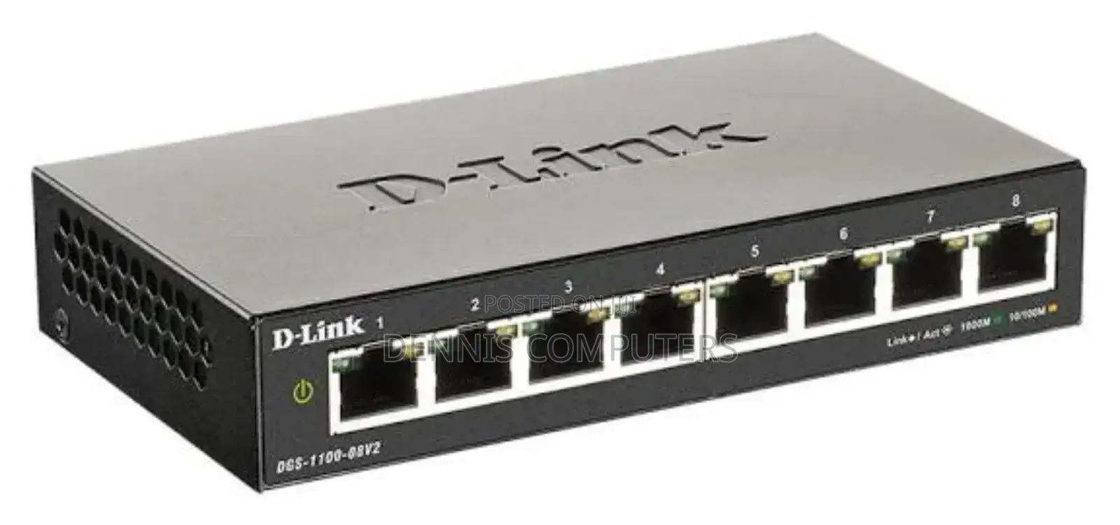 D-Link 8-Port Poe Gigabit Smart Managed Switch DGS-F1100-10p
