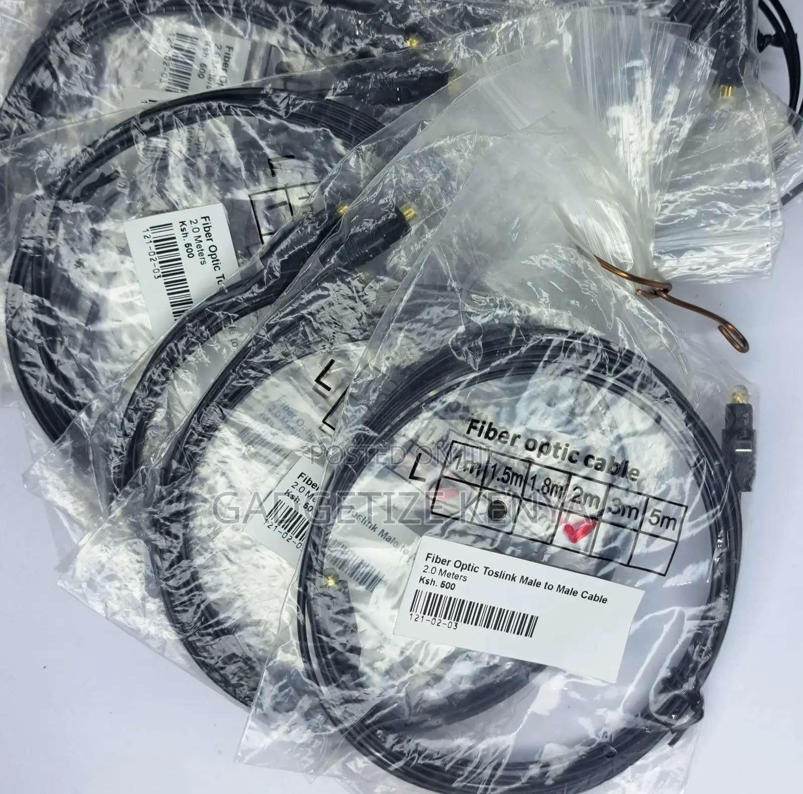 Fiber Optic Toslink Male to Male Cable
