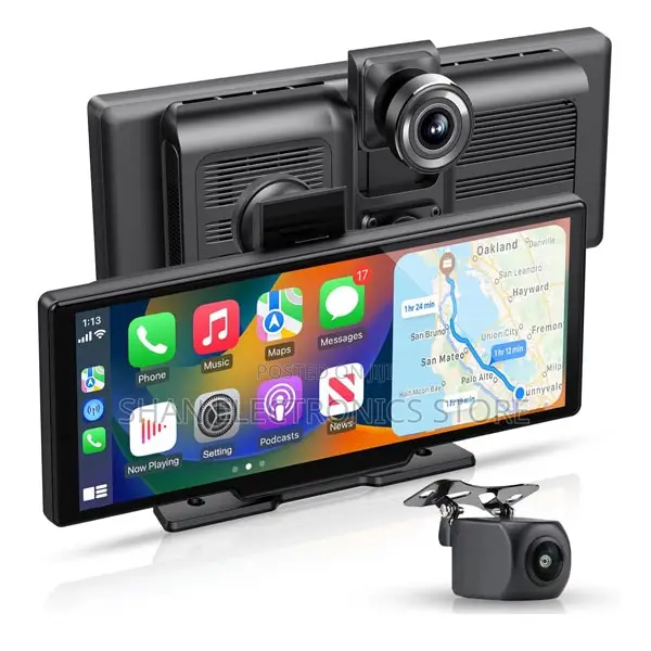 10.26” Car Radio: Wireless Carplay Android Auto Wifi Multimedia Player