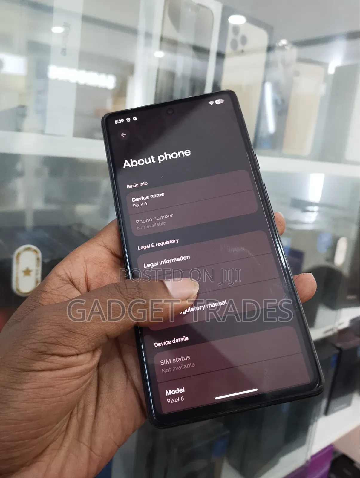 Google Pixel 6 128 GB Black