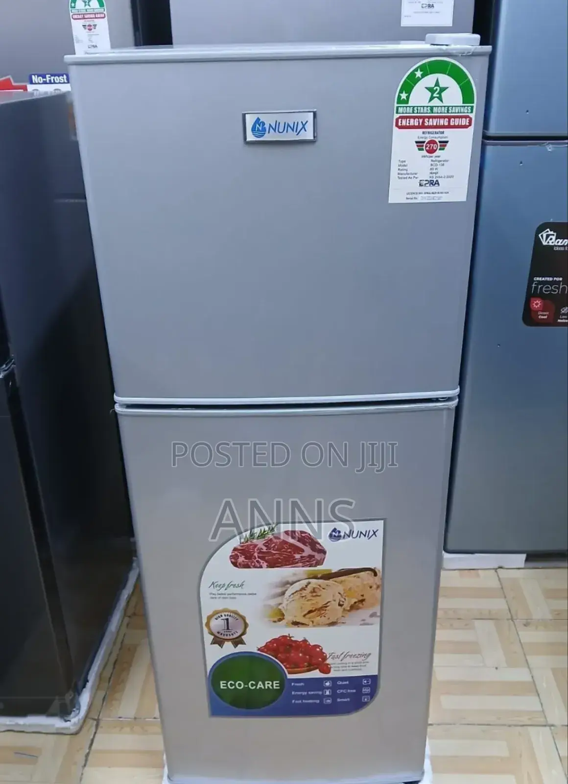 138litres Fridge Nunix