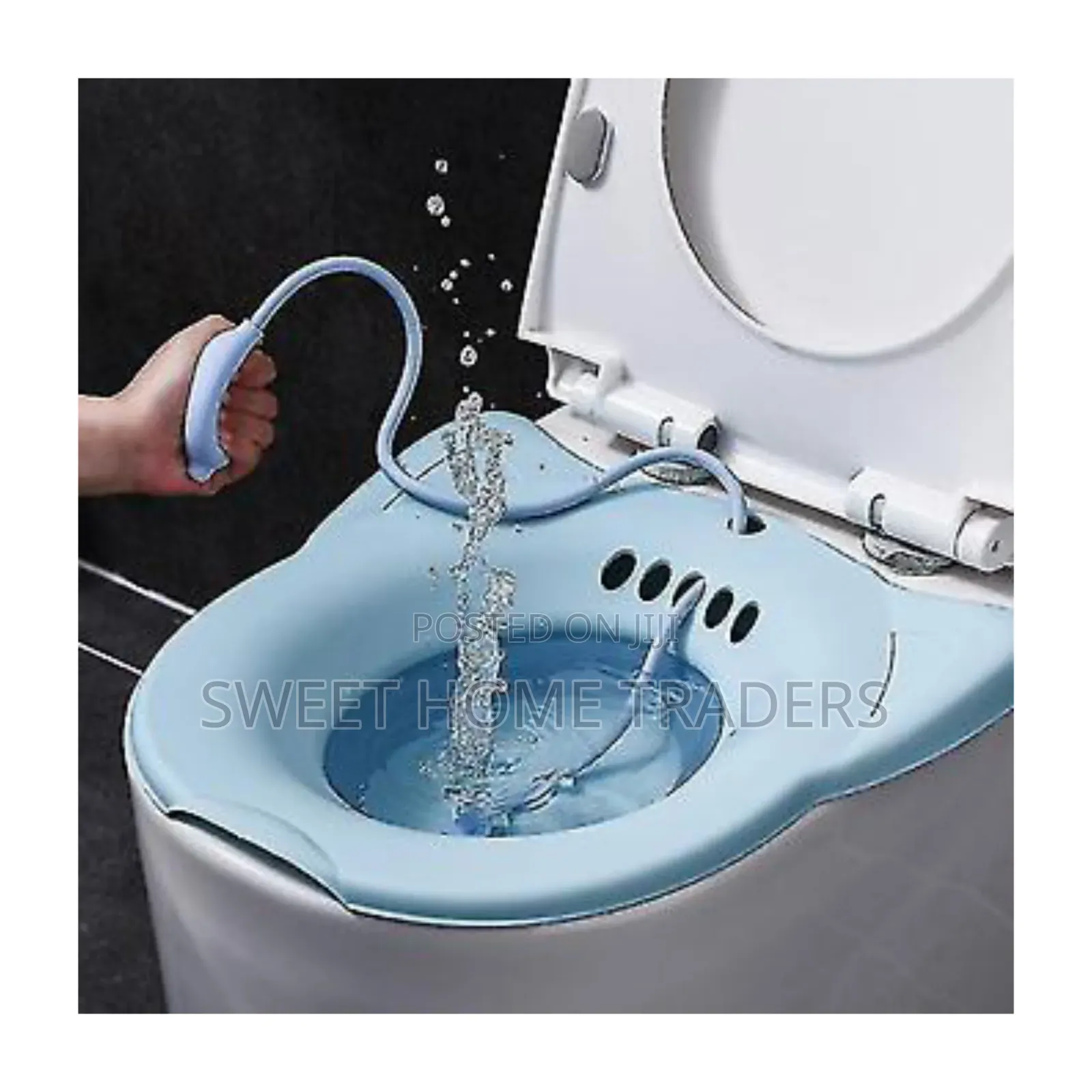Postpartum Sits Bath Basin and Hand Pump 