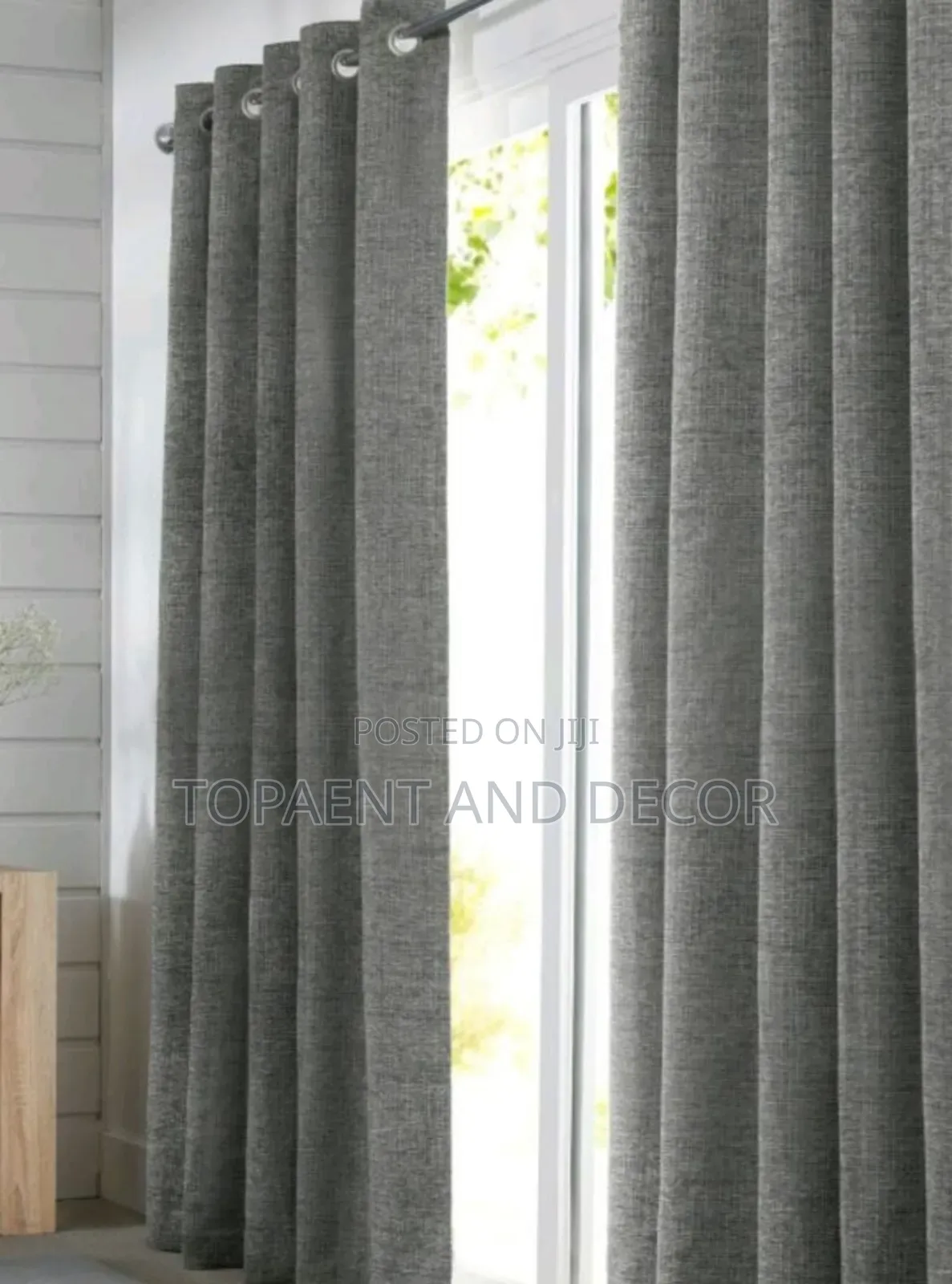 Simple and Neat Home Curtains for Living Room