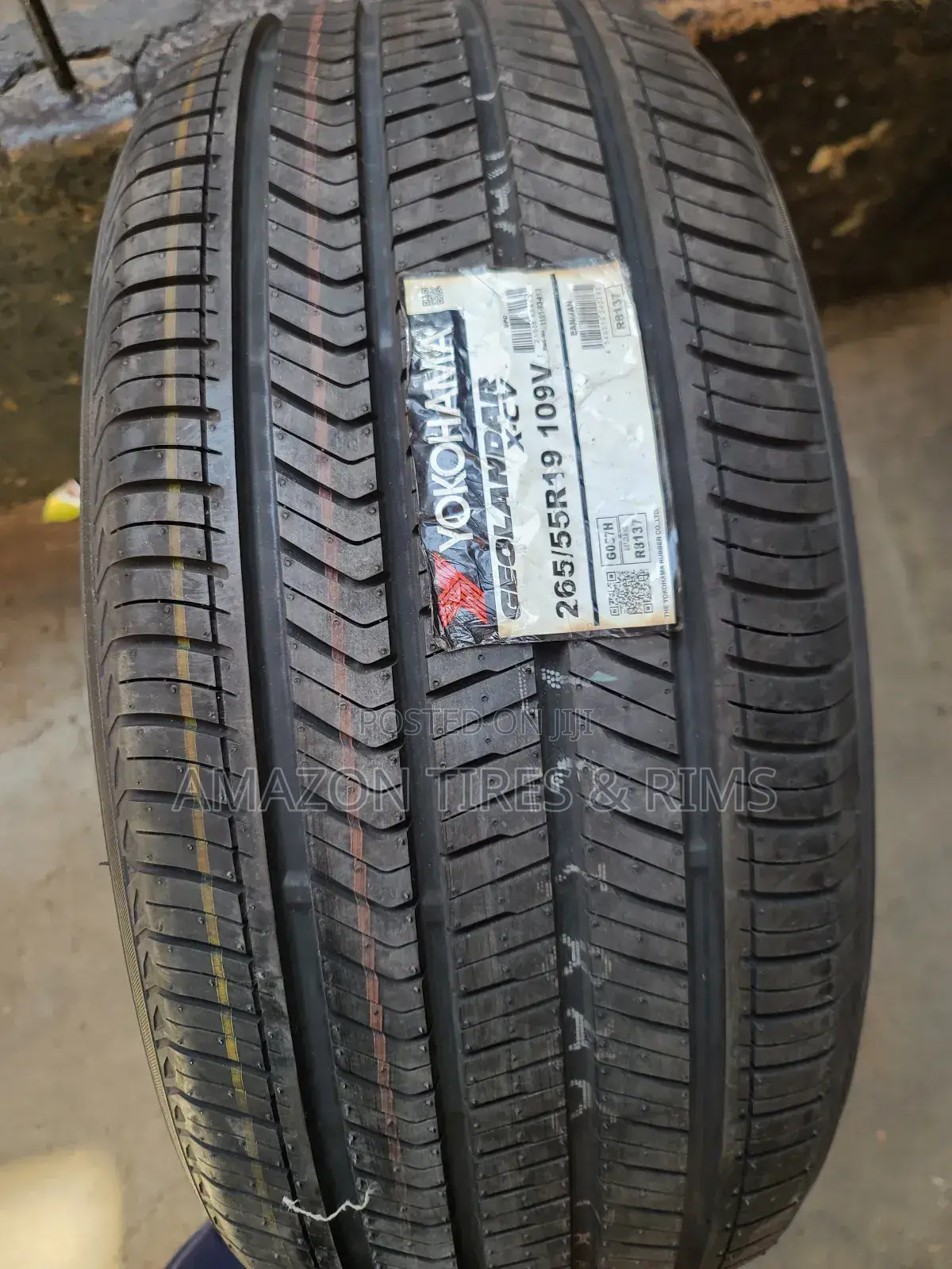 265/55r19 Yokohama Tyres 109v Geolandar [Made in Japan]