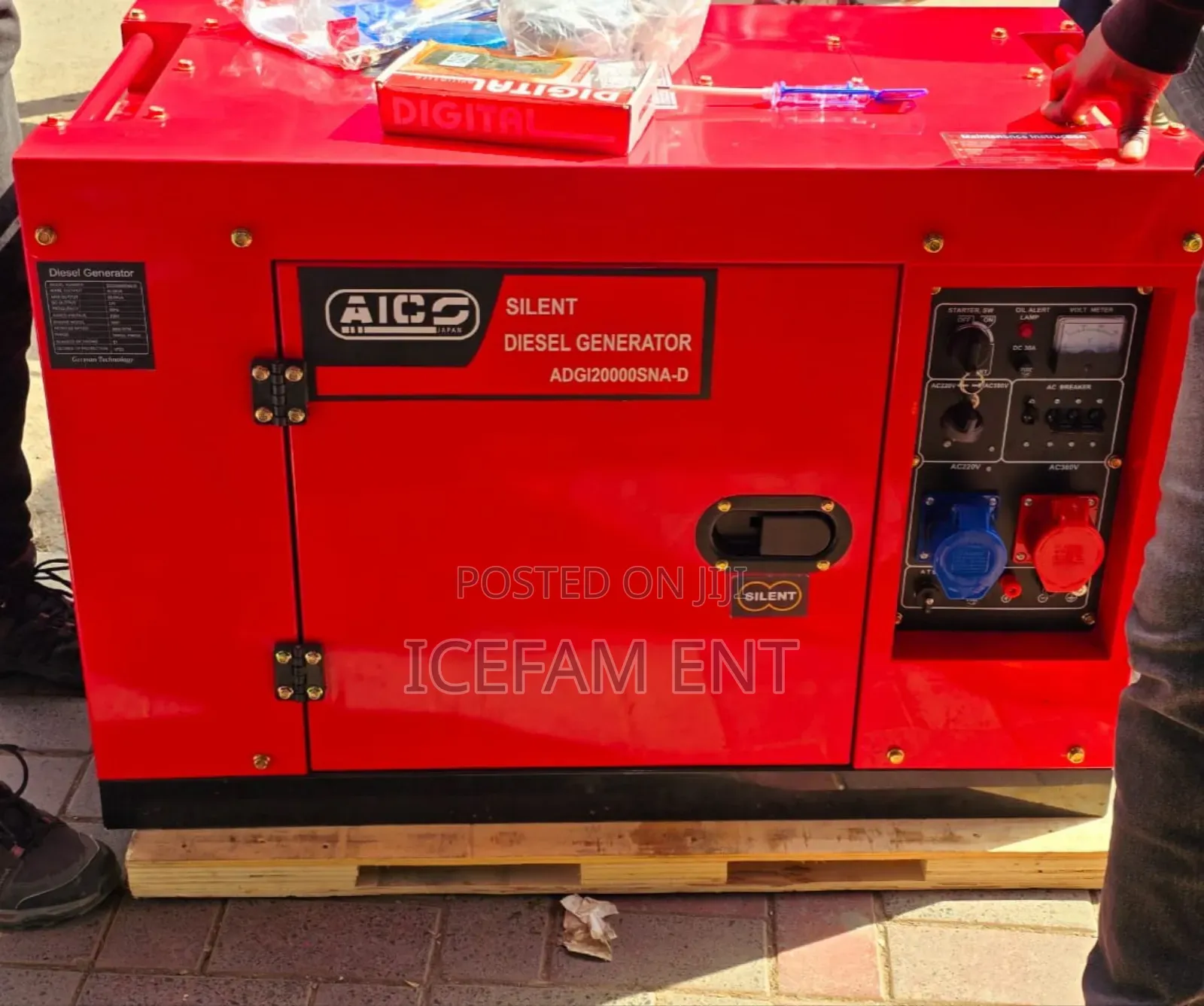 Aico Silent Diesel Generator/12kva Diesel Generator Machine