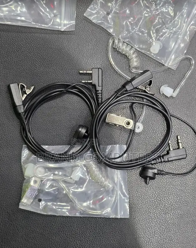 Fbi Air Tube Headset for Baofeng Walkie Talkies – Clear Tube Earpiece