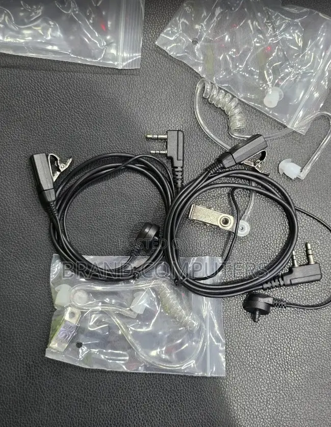 Coiled Clear Tube Fbi Earphones Earpiece for Walkie Talkie Baofeng