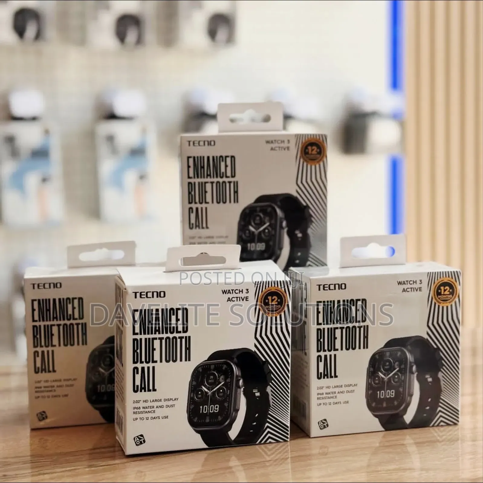 Tecno Watch 3 Active Smartwatch