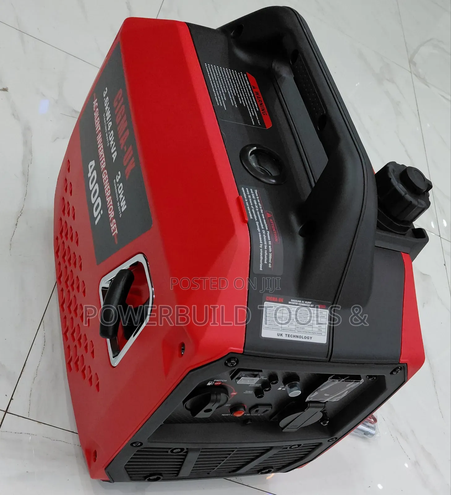 Ac Silent Inverter 4kva Cigma Uk Gasoline Generator(Portable)