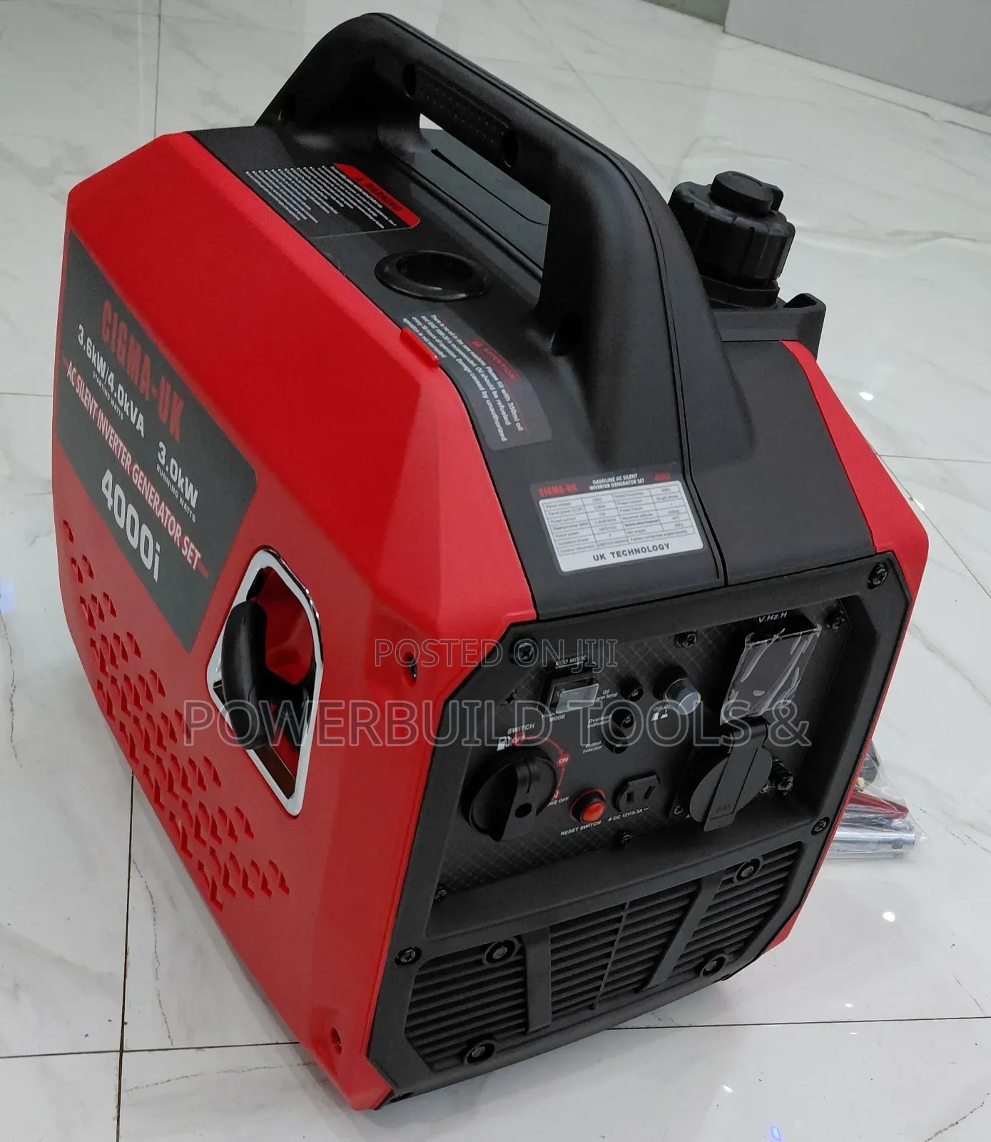 Ac Silent Inverter 4kva Cigma Uk Gasoline Generator(Portable)