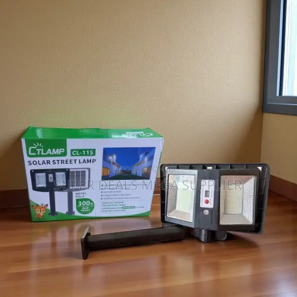 Ctlamp 300w High Quality Solar Street Light Outdoor Motion Sensor