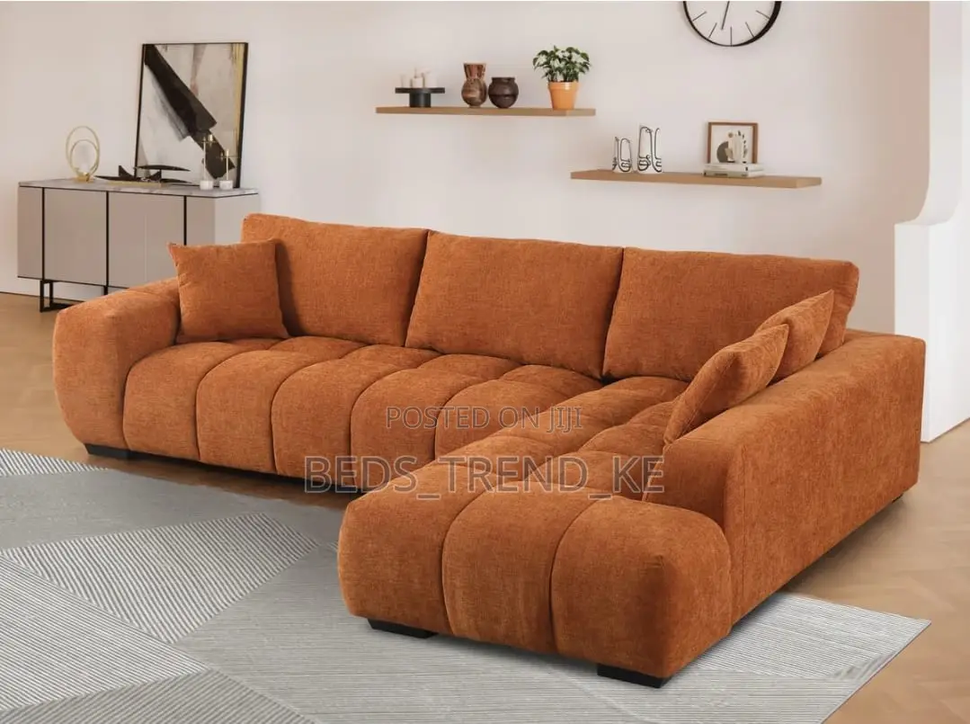Multi-Luxury 6 Seater Bubble L Sofa