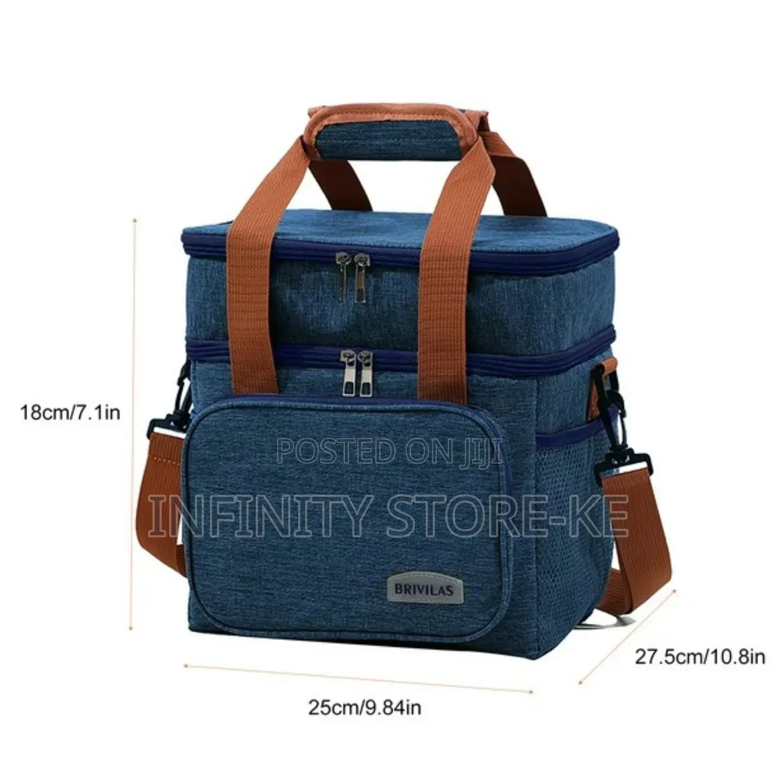 Double Compartiment Lunch Bag