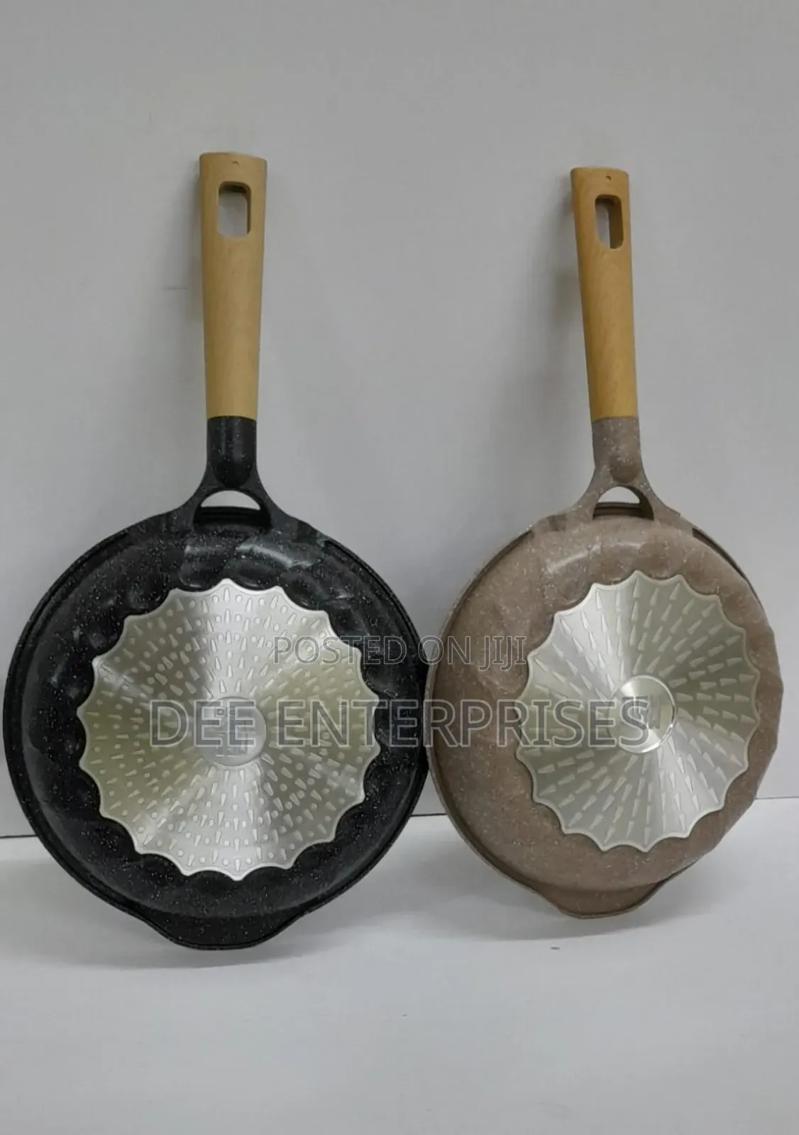 Heavy Gauge Granite Frying Pan