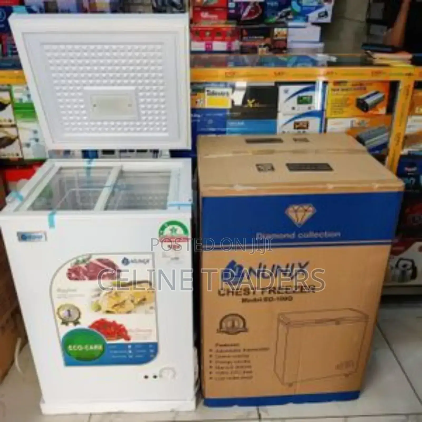 100l Nunix Deep Freezer – Fast Freezing Adjustable Thermostat