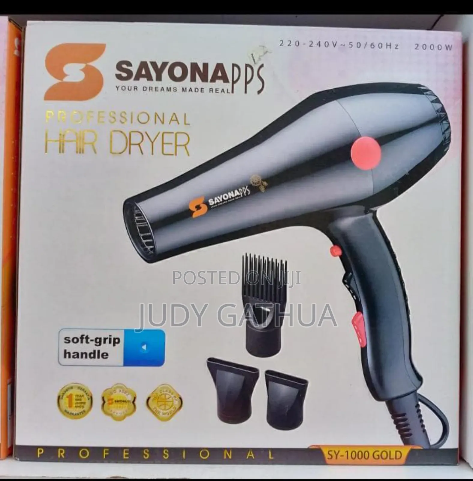 Sayona Blowdry Commercial