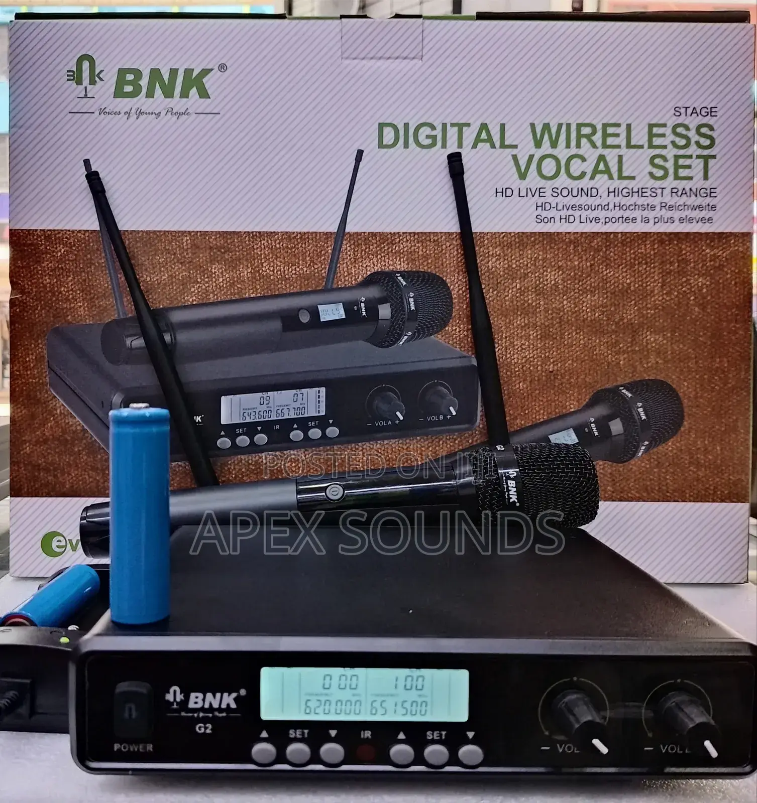 BNK G2 Wireless Microphone