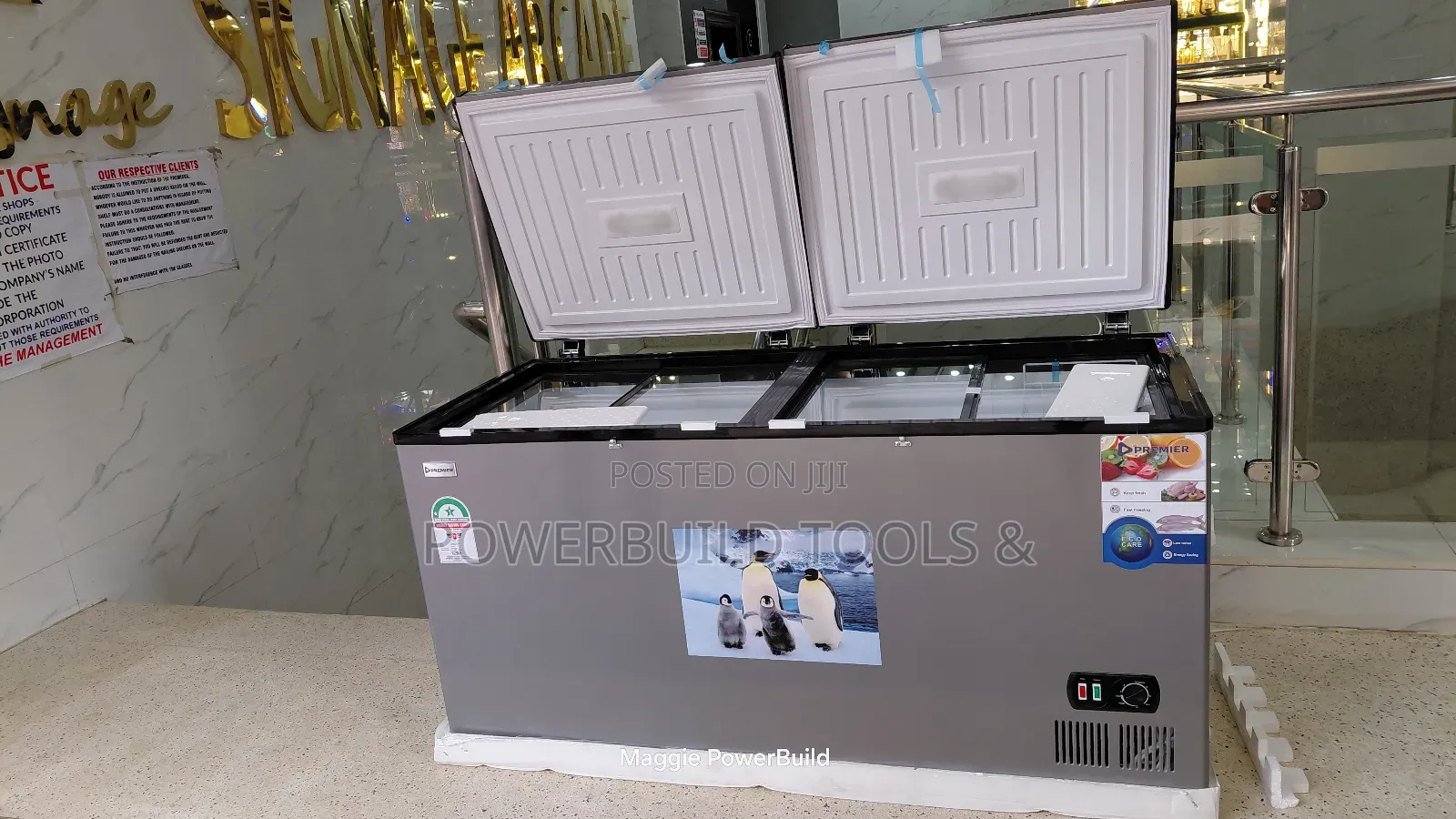 400l Quality Premier Freezer Double Door