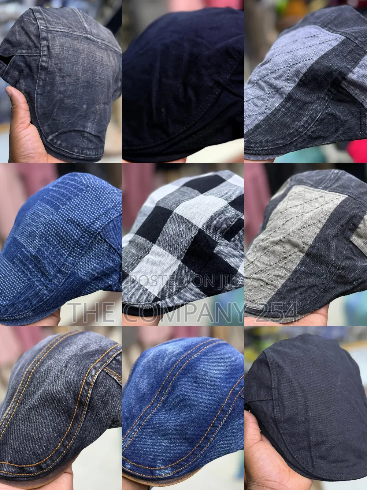 Quality Designer Denim Checked Kangal Hats