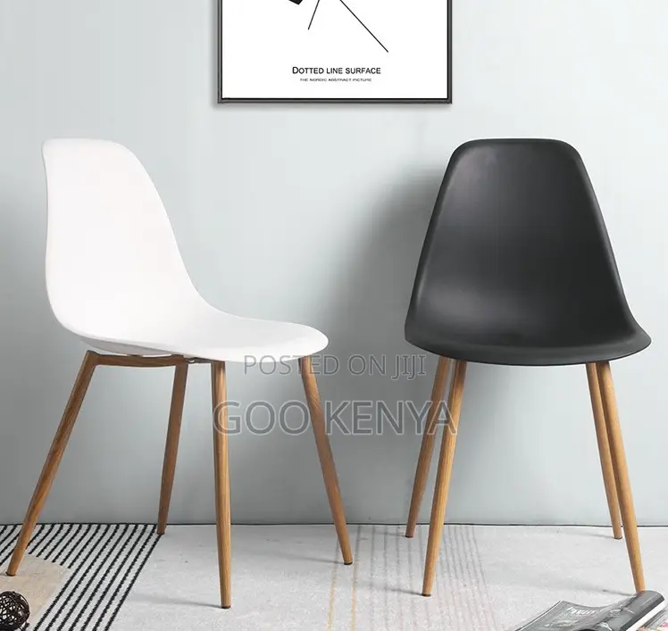 Home Chair; Multi-Purpose Nordic Modern Plastic Chair for Cafe Home