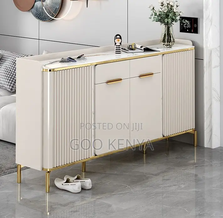 Home Cabinet; Customizable Elegant Multi-Purpose Shoe Closet Cabinet
