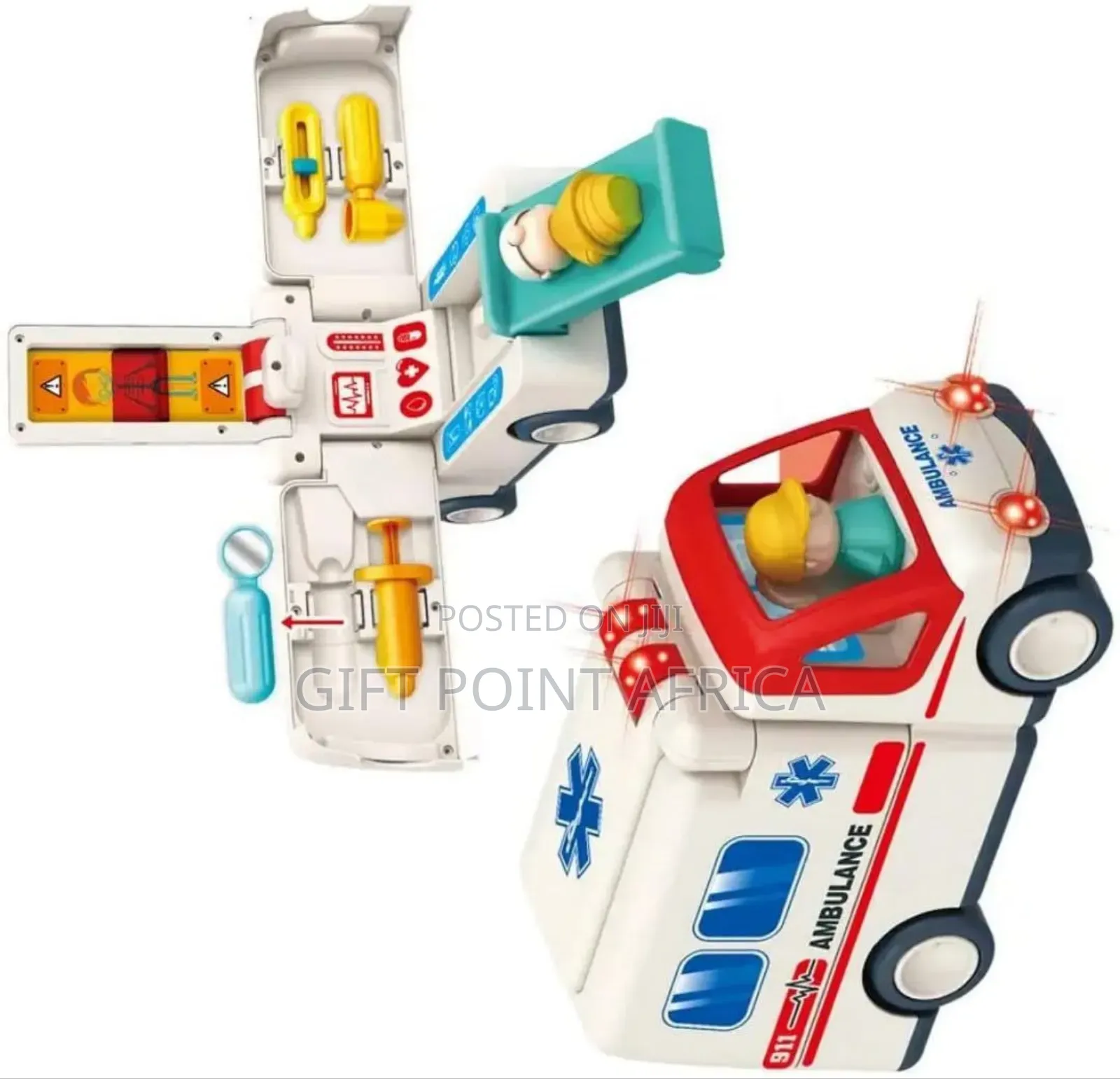 Battery Operated Ambulance Doctor Kit For Kids