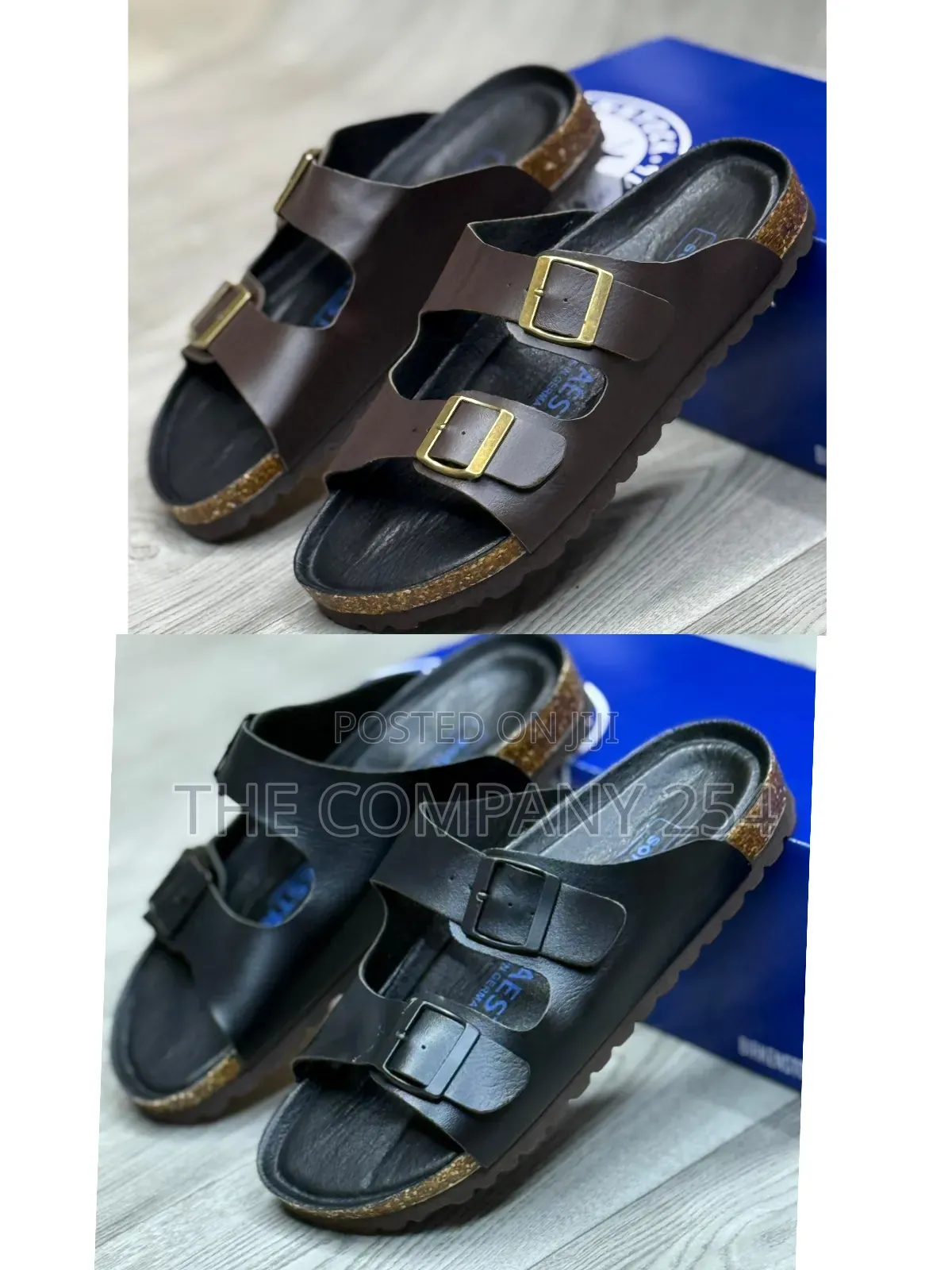 Quality Leather Casual Designer Open Sandal Shoes