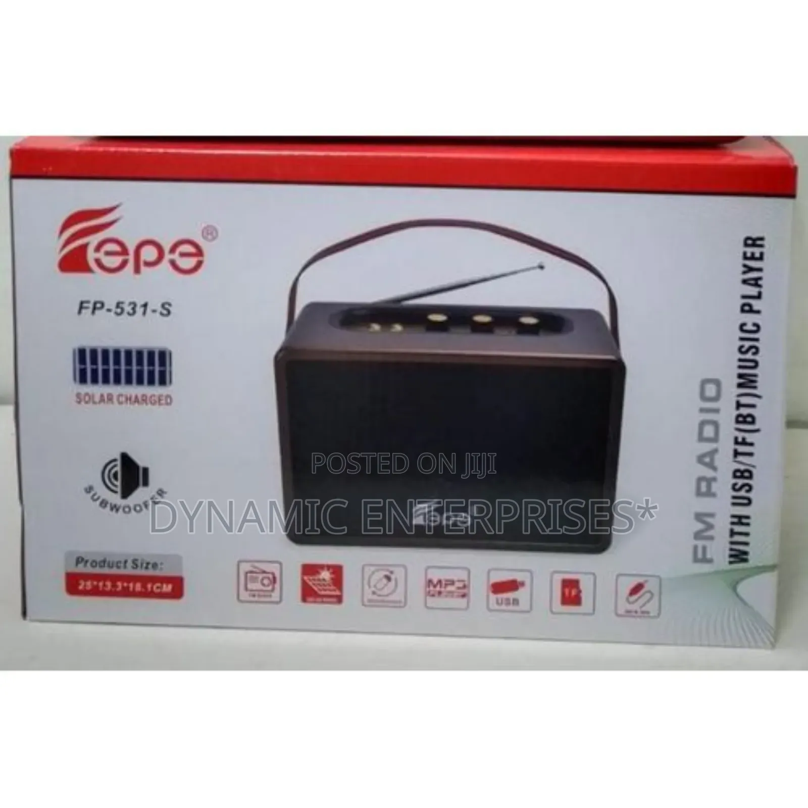 Tepe Fp-531-S Portable Bluetooth Speaker