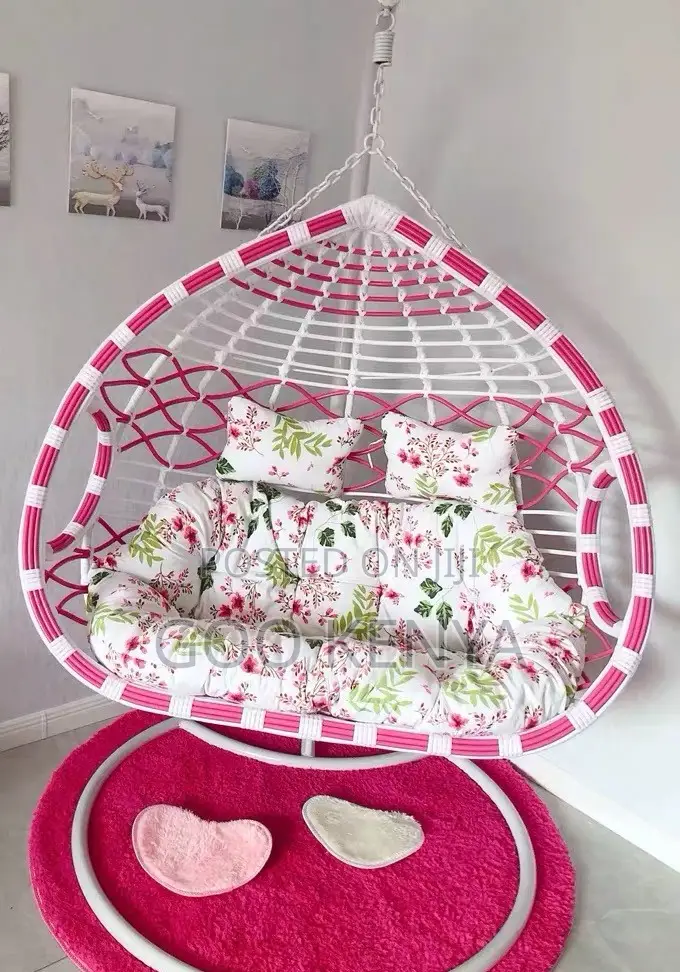 Home Chair; Designer Outdoor Hammock Double Rattan Chair for Garden