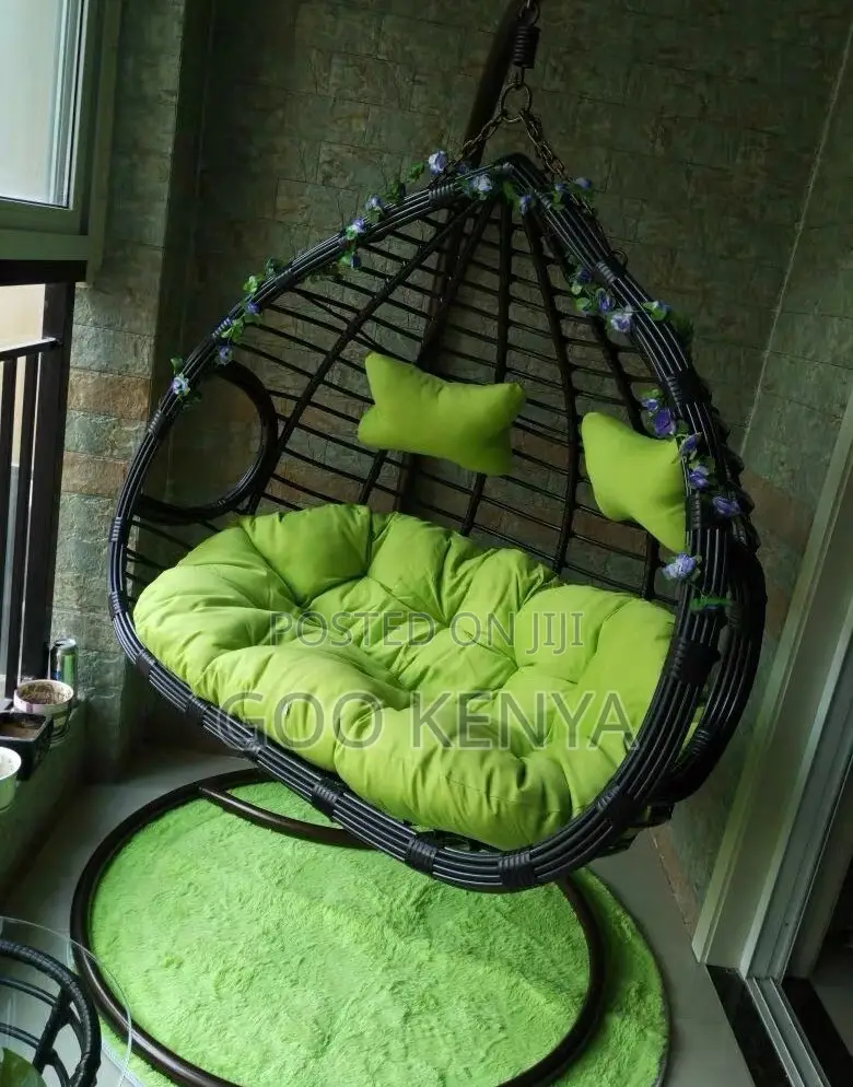 Home Chair; Designer Outdoor Hammock Double Rattan Chair for Garden