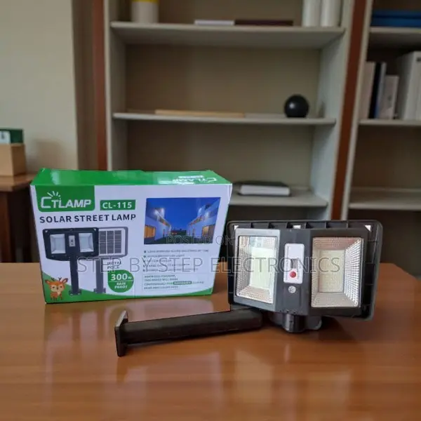 Super Quality Ctlamp 300w Solar Security Street Light Motion Sensor