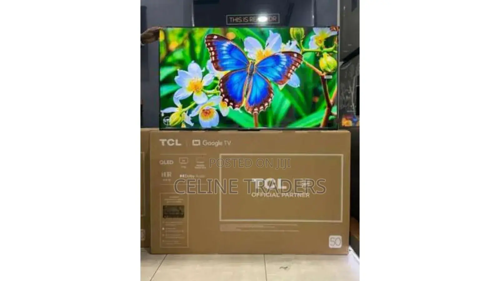 TCL 50'' Qled Google Tv – Hdr10 + Dolby Audio