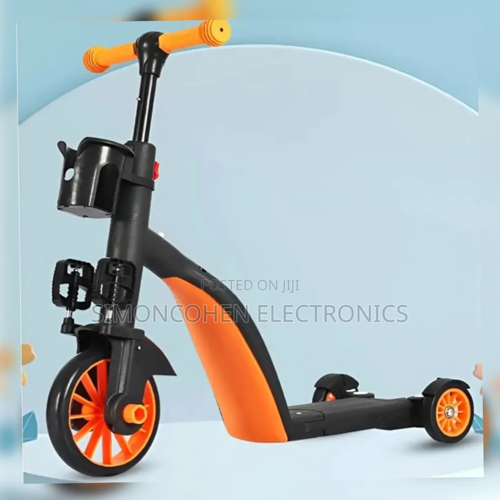 3 In 1 Kids Scooter And Bike, Adjustable Toddler Balance Bike