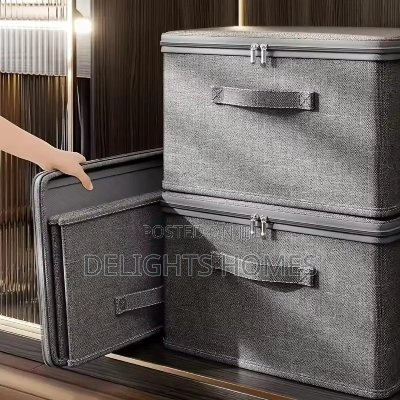 Foldable Fabric Storage Box_car