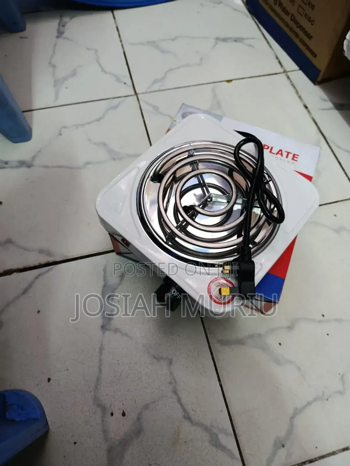 Portable Single Coil Electric Hot Plate for Fast Heating