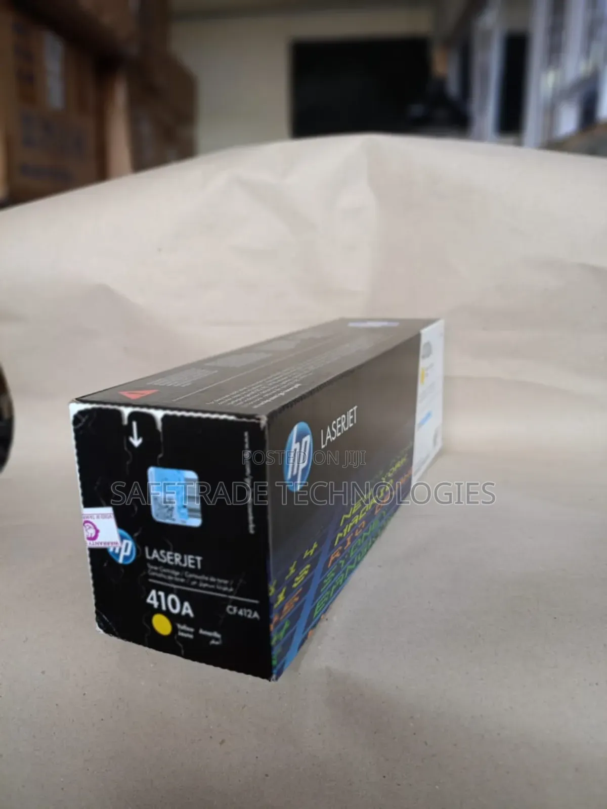 Original Hp 410a Yellow Toner Cartridge